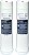 Filtros de substituição para água Whirlpool WHEERF, branco, (pacote com 2) - Imagem 1