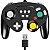 Controle com fio TALK WORKS GameCube - Controle de jogo compatível com Nintendo Switch - Conexão USB-A - Controles do Nintendo Switch e Função Turbo - Cabo de 9ft - Preto - Imagem 1
