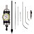Conjunto de Indicador Coaxial 2-Dimensional Fowler 52-710-025-0, Indicador Coaxial com Faixa de Medição de 0.250 e Precisão de 0.0002, Inclui Pontas Internas - Imagem 1