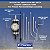 Conjunto de Indicador Coaxial 2-Dimensional Fowler 52-710-025-0, Indicador Coaxial com Faixa de Medição de 0.250 e Precisão de 0.0002, Inclui Pontas Internas - Imagem 2