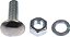 Parafuso do Para-choque Dorman 605-006 com Porcas - 7/16-14 In. x 1-1/2 In., Pacote com 25 unidades - Imagem 2