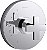 Kohler K-TS73115-3-CP TS73115-3-CP Composed Trim com Alavanca Cruzada para Rite-Temp Balanceamento de Pressão, Válvula Não Incluída, Cromado Polido - Imagem 1