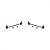 Par de Links da Barra Estabilizadora da Suspensão Dianteira para Toyota Camry Lexus ES350 Avalon ES300h KTR-100702 - Imagem 1
