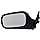 Espelho da porta manual do lado do motorista Dorman 955-1221 para modelos selecionados da Subaru - Imagem 3