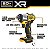 Chave de impacto DEWALT 20V MAX XR, sem escova, 1/4, 3 velocidades, apenas a ferramenta (DCF845B), Amarelo, Preto - Imagem 2