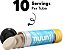 Nuun Energy: Cafeína, Vitaminas do Complexo B, Ginseng, Tabletes de Bebida com Eletrólitos, Sabor Ponche Tropical, 10 unidades (embalagem com 8) - Imagem 4