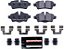 Pastilhas de Freio Cerâmicas Especiais para Dias de Pista Power Stop PSA-1309 - Traseiras - Imagem 2