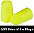Tampões auriculares 3M, 500 pares/garrafa de reposição para dispensador de toque, E-A-Rsoft Yellow Neons 391-1004, descartável, espuma, NRR 33, perfuração, moagem, us - Imagem 2