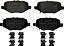 Conjunto de pastilhas de freio para disco Wagner Brake SevereDuty SX1612 - Imagem 1