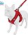 Colete de arnês de pelúcia para cães Voyager Step-in - Arnês de Pelúcia Macia, Arnês de Colete e Combo de Trela para Cães Reflectivos de 5 pés com Alça de Neoprene para Cães - Imagem 5
