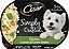 CESAR SIMPLY CRAFTED Complemento de refeição molhada para cães adultos, Frango, Cenoura e Feijão Verde, 1.3 oz., Pacote com 10 unidades. - Imagem 1