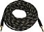 Cabo de instrumento Monoprice 1/4 pol. TS macho para 1/4 pol. TS macho - 50 pés - Preto, 20AWG, banhado a ouro, blindagem de trança de cobre - Série de - Imagem 2