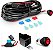 Barra de luz LED GOOACC 2 PCS 18W Flood Led Pods LED Work Light Flush Mount Backup Fog Lights Driving Lamp com kit de fiação off road para Truck Dodge Ram Bumper Boat 4x4 (Auto-204) - Imagem 3