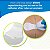Dispositivo de Fixação TIDI Grip-Lok Grande ― Pacote com 100 ― Branco ― Material Flexível ― Design de Baixo Perfil para Conforto ― Cuidados de Saúde em Casa ― Suprimentos Médicos (3400L) - Imagem 5