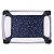 Conjunto de 2 lençóis de flanela para cercadinho Sky Traveler - Viagem Aérea - Branco, Vermelho, Azul, Cinza; Safári Estrelado - Branco, Marinho; Serve para colchão de cercad - Imagem 3
