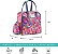 Bolsa Térmica para Almoço Wichita Fit & Fresh com Bolsos Laterais e Alças de Transporte, Kit Completo Inclui Garrafa Térmica, 2 Recipientes e Bloco de Gelo, Padrão de Pavão Ab - Imagem 3