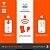 Lâmpada inteligente LED wifi SYLVANIA, equivalente a 60W, cor completa e branco ajustável A19, dimável, compatível apenas com Alexa e Google Home - Pacote com 4 unidades (75674) - Imagem 2