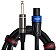 Cabo de alto-falante com conector TS para trava de 25 pés da série de luxo do compositor da Cableworks By Gator Cases. (GCWC-SPK-25-1TL) - Imagem 1