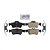 Pastilhas de Freio a Disco Traseiras Semimetálicas NWF-PRM986 para Mercedes-Benz E350 S550 E320 CLS550 SL500 E550 E500 S430 S500 SL550 E400 CLS500 CLS400 E250 CL550 S350 CL - Imagem 1