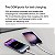 Carregador de parede Belkin BoostCharge Dual USB-C com PPS 60W para Apple iPhone, iPad, Samsung Galaxy, Google Pixel - Compatível com Cabo USB-C para Lightning e USB-C para USB-C - Branco (pacote com 2) - Imagem 2