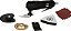 Ferramenta de desempenho M546 Pro Grip Pneumatic Oscillating Multi-Tool Kit, Scraper, Sander and Cutter, Preto - Imagem 1