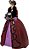 Enesco Disney Showcase Cinderela Lady Tremaine segurando Lucifer Figurine Rococo, 8.875 Polegadas, Multicolorido. - Imagem 1
