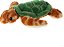 Mini tartaruga marinha de pelúcia Wild Republic EcoKins 8 polegadas, presentes ecológicos para crianças, brinquedo de pelúcia, feito à mão usando 7 garrafas plásticas recicladas (24804) - Imagem 3
