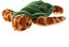 Mini tartaruga marinha de pelúcia Wild Republic EcoKins 8 polegadas, presentes ecológicos para crianças, brinquedo de pelúcia, feito à mão usando 7 garrafas plásticas recicladas (24804) - Imagem 2