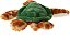 Mini tartaruga marinha de pelúcia Wild Republic EcoKins 8 polegadas, presentes ecológicos para crianças, brinquedo de pelúcia, feito à mão usando 7 garrafas plásticas recicladas (24804) - Imagem 4