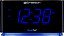 Relógio despertador Emerson Smartset Radio, Display Digital de LED azul de 1,4, Porta de carregamento USB, Controles de intensidade da luz, Conectividade Bluetooth, Alarme ajustável para rádio, música ou buzzer, Relóg - Imagem 2