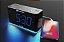 Relógio despertador Emerson Smartset Radio, Display Digital de LED azul de 1,4, Porta de carregamento USB, Controles de intensidade da luz, Conectividade Bluetooth, Alarme ajustável para rádio, música ou buzzer, Relóg - Imagem 4