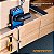 Grampo de guia rápida POWERTEC 71410 para mesa MFT e sistema de guia de serra trilhada, capacidade de 5-3/8 x profundidade de garganta de 2-3/8, força de fixação de - Imagem 5