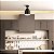 Luminária de Teto Embutida de 1 Luz Globe Electric 66000074, Preto Fosco, Cúpula de Metal, Acessório de Iluminação de Teto, Melhoria para Casa, Luzes de Teto para Quarto, A - Imagem 3