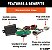 Conjunto de fiação personalizado para reboque de 4 pinos do lado do veículo CURT 56349, compatível com Toyota Tacoma selecionado. - Imagem 2