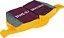 EBC Brakes DP4100R Yellowstuff Street and Track Brake Pad = Pastilha de freio EBC Brakes DP4100R Yellowstuff para uso em ruas e pistas - Imagem 1