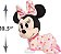 Disney Baby Musical Crawling Pals Pelúcia Minnie Mouse, Brinquedo de Pelúcia, Brinquedos Oficiais Licenciados para Crianças de 09 Meses pela Just Play - Imagem 3
