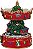 Caixa de música carrossel de Natal do Papai Noel musical, com trem, vermelho e dourado de 6 da Northlight - Imagem 5