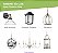 Lâmpada LED Sigalux E12 com base em formato de candelabro, regulável, lâmpadas LED para lustres, lâmpadas LED equivalentes a 60 watts, formato B10, luz branca suave de 2700K, l - Imagem 5