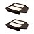 Filtro de ar (pacote com 2 unidades) para Honda Accord Crosstour 2.4L K57-100104 - Imagem 1