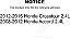 Filtro de ar (pacote com 2 unidades) para Honda Accord Crosstour 2.4L K57-100104 - Imagem 2