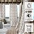 Elrene Home Fashions Marin Cortina de Janela com Ilhós de Impressão de Trabalho de Ferro Geométrico Indoor/Outdoor para Pátio, Pergolado, Varanda, Deck e Lanai, 50 pol x 108 pol ( - Imagem 2