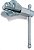 Chave interna RIDGID 31405 modelo 342, prateada, pequena - Imagem 1