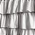 Lush Decor Belle Valance Cortina Única Estilo Vintage Chic, 84 L x 18 A, Cinza - Imagem 3