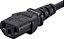 Cabo de alimentação de 25 pés 14AWG Monoprice 105295 com conector de energia de 3 condutores para PC, 15A (NEMA 5-15P para IEC-320-C13) Preto - Imagem 4
