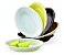 G.E.T. DN-365-W Branco 5 oz. Acompanhamento, Resistente a Quebras, Branco (Pacote com 12) - Imagem 4