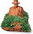 Chia Pet Indiana Jones com Pacote de Sementes, Vaso de Cerâmica Decorativo, Fácil de Fazer e Divertido de Cultivar, Presente Novidade, Perfeito para Qualquer Ocasião - Imagem 2