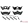 Conjunto de Pastilhas de Freio Traseiras Brembo P50044 Low-Met para MERCEDES-BENZ OE# 1634200520 - Imagem 3