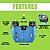 Binóculos Tasco Kids 8x21, binóculos compactos para crianças de 3 a 12 anos, ótimos para aventuras, caminhadas, acampamentos, viagens e observação de pássaros. - Imagem 2