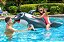 Flutuador de Piscina Inflável Poolmaster Baleia Gigante Cinza Grande - Imagem 2