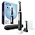Escova de Dentes Elétrica Recarregável Oral-B iO Series 3 Limitada, Preto com 2 Cabeças de Escova e Estojo de Viagem - Sensor de Pressão Visível para Proteger as Gengivas - 3 Modos - - Imagem 1
